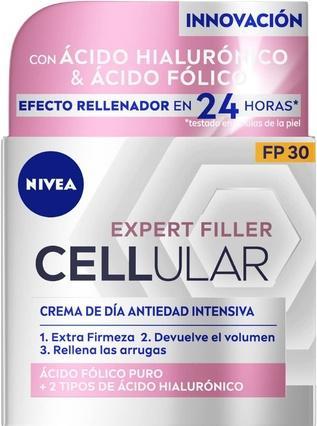 Produktbild NIVEA Cellular Filler Hialurónico y Fólico Crema Día Spf30 50ml (50 ml, Tagescreme, SPF 30)
