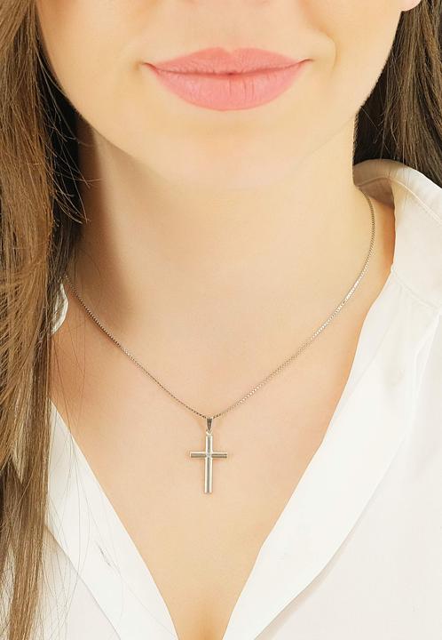 Image du produit Muau Croix (Or blanc)
