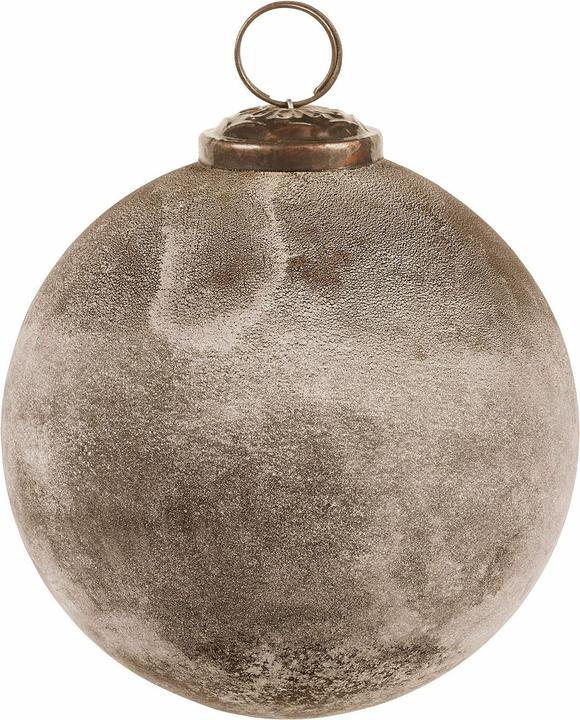 Produktbild Loberon Weihnachtsschmuck 4er Set Ophraine braun/kupfer (4 -teilig)