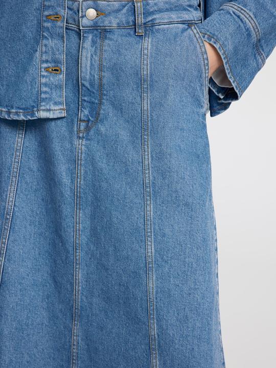 Immagine prodotto Selected Femme Gonna midi in denim (40)