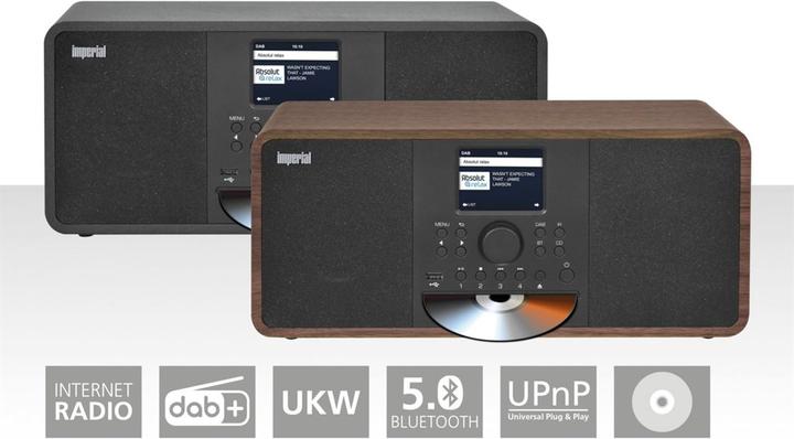 Immagine prodotto Imperial Dabman i205 CD (FM, Web radio, DAB, VHF, Bluetooth, WiFi)