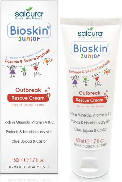 Produktbild Salcura Skincare Bioskin Junior Outbreak Rescue Cream Creme für Babys 50 ml