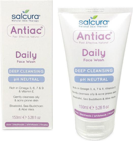 Actual product image Salcura Skincare Antiac Daily Face Wash Facial Cleansing Gel 150 ml Unisex (Gel, 150 ml)