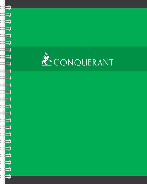 Produktbild Conquerant SEPT Spiralbuch, 170 x 220 mm, kariert, 90 Blatt (170 x 220 mm, Kariert, Weicher Einband)