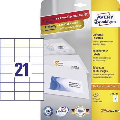Produktbild Avery Universal-Etiketten