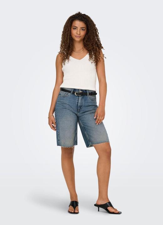 Produktbild Only ONLCARO Hohe Taille Locker geschnitten Jeans-Shorts Jeans-Shorts (XS)