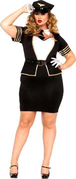 Produktbild Leg Avenue XXL Pilotin Kostüm (L, XL)