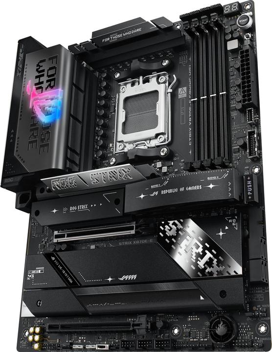 Image du produit ASUS ROG STRIX X870E-E GAMING WIFI (AM5, AMD X870E, ATX)