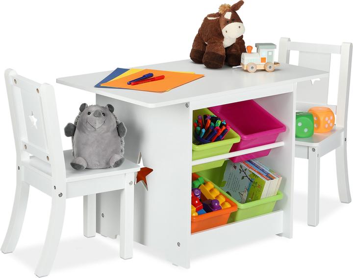 Relaxdays Gruppo di seduta per bambini (Dinette per bambini)