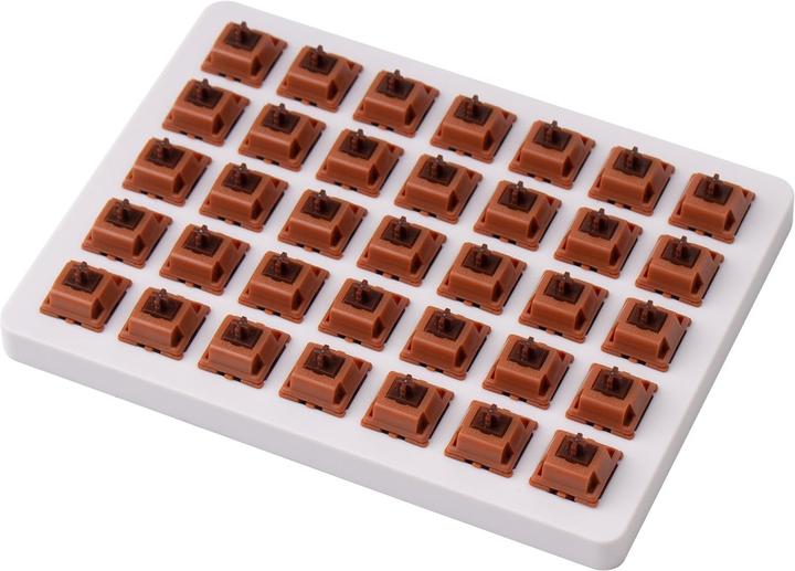 Immagine prodotto Keychron Set di interruttori Gateron Cap Golden-Brown (35 pezzi)