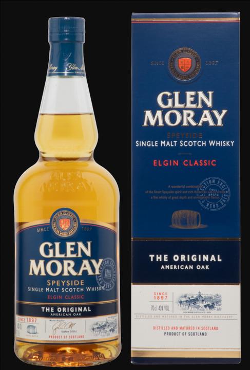 Actual product image Glen Moray Single Malt Elgin Classic American Oak (Single Malt, Scotch whisky)