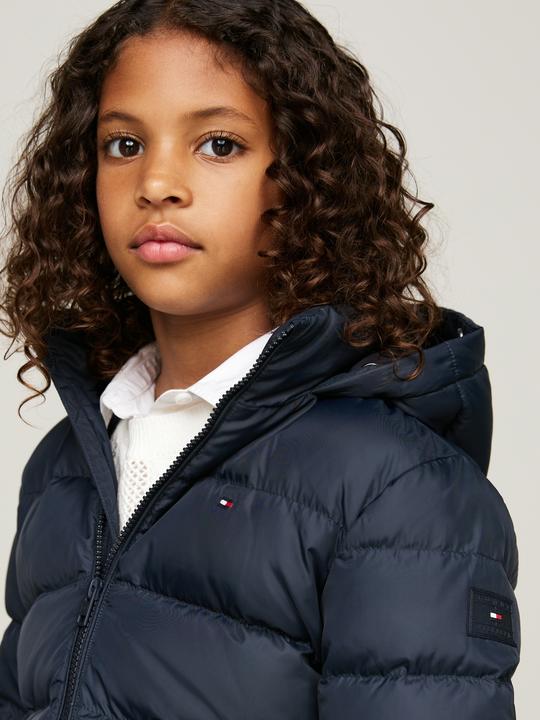 Immagine prodotto Tommy Hilfiger Giacca Essenziale Con Cappuccio In Pelliccia (140)