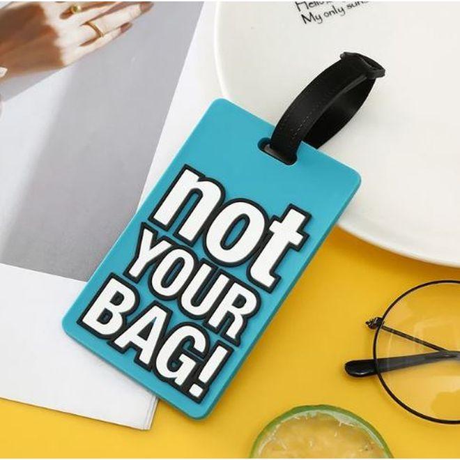 Produktbild MU Style Not Your Bag Series Gepäckanhänger mit Adressschild (Schlösser & Anhänger)