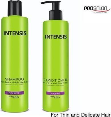 Image du produit Prosalon Shampooing et après-shampooing Extra Volume pour cheveux fins et délicats (Shampoing liquide)