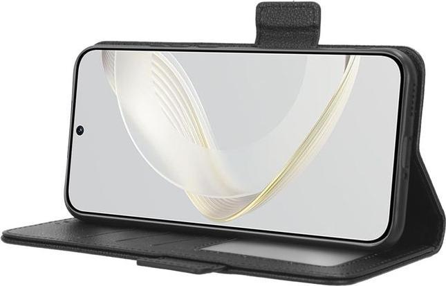 Produktbild MU Classic Litchi Leder Bookcover Series (Huawei Nova 11 Ultra, Huawei Nova 11 Pro)
