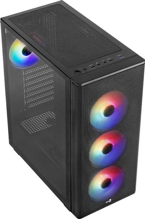 Produktbild AeroCool Geh Midi Designer v2 MicroATX/ATX/MiniITX (black) (Mini-ITX, ATX)