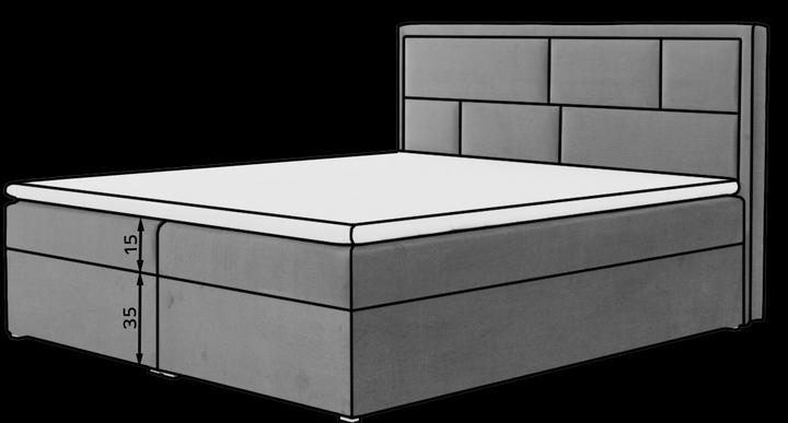 Produktbild ELTAP Meron mit Stauraum (140 x 200 cm)