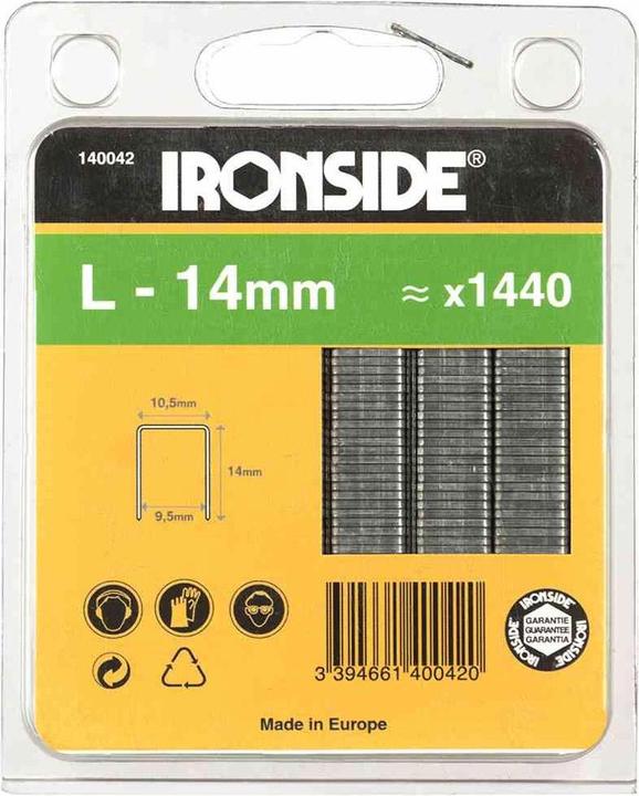 Immagine prodotto Ironside Graffa 14 mm, L (1440 x)