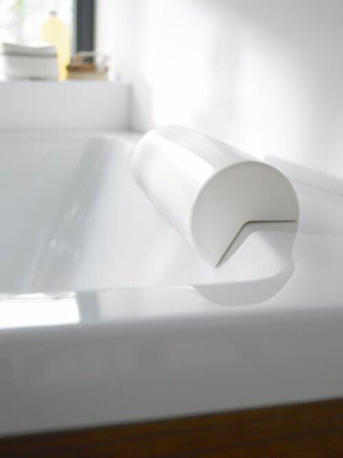 Actual product image Duravit Neck pillow polyurethane white (5.50 cm, 30 cm)