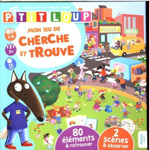 Produktbild Auzou France P'tit Loup : mon jeu de recherche et trouve (Französisch, Lallemand Orianne, Thuillier Eléonore, 2024)