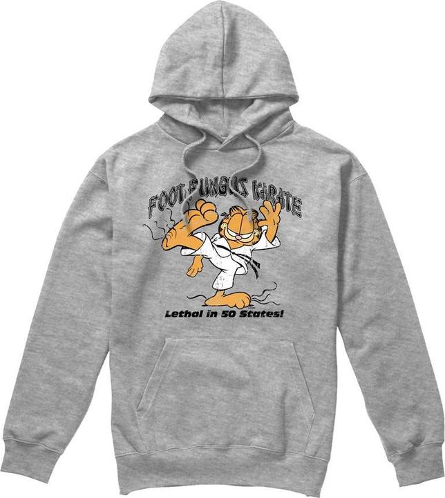 Garfield Foot Fungus Karate Kapuzenpullover