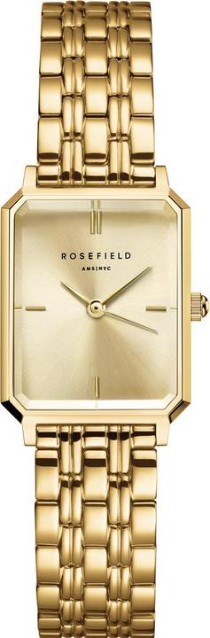 Rosefield Octagon XS Champagne Gold Steel Armbanduhr