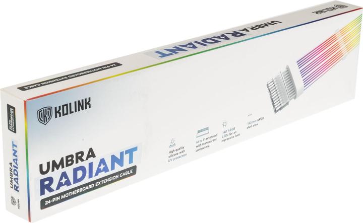 Image du produit Kolink Câble d'extension carte mère Umbra Radiant ARGB 24 broches (RGB)
