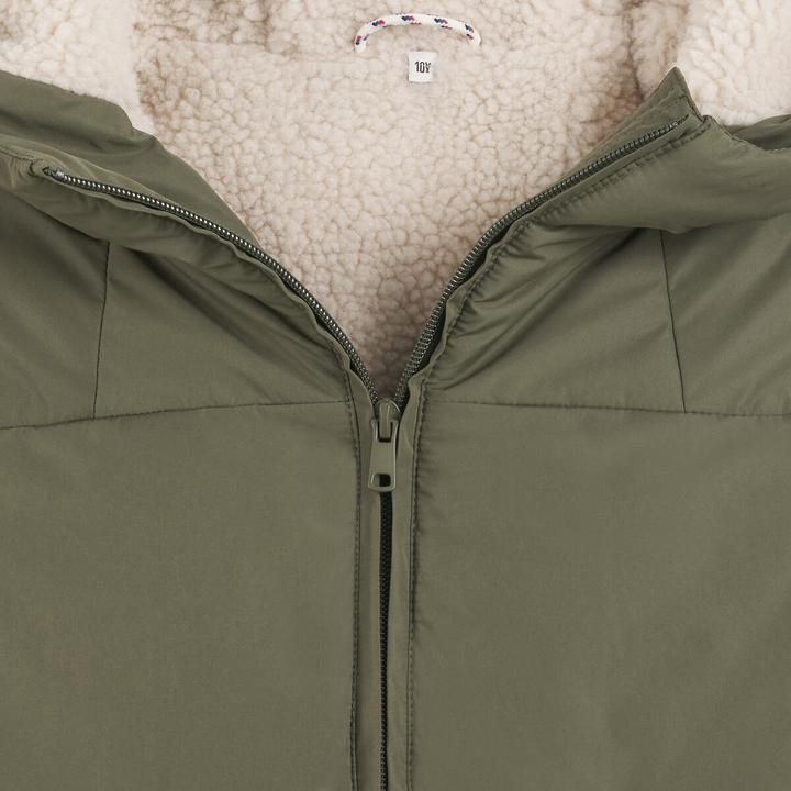 Produktbild La Redoute Collections Warme Kapuzensteppjacke mit Teddyfutter