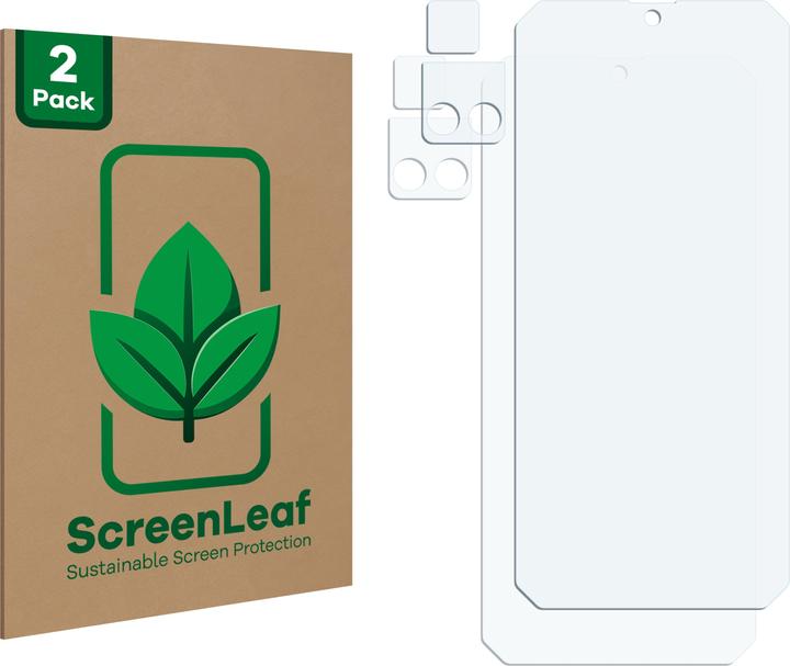 Image du produit ScreenLeaf Film de protection durable Protection d'écran Film clair transparent (2 pièce(s), Blackview BV9200)