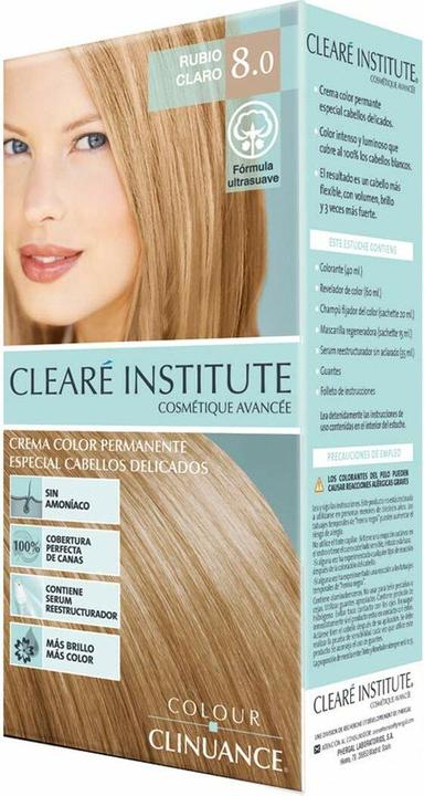 Immagine prodotto Clearé Institute Colore Clinuance 8.0 Biondo Chiaro (Nº 8.0-rubio claro)