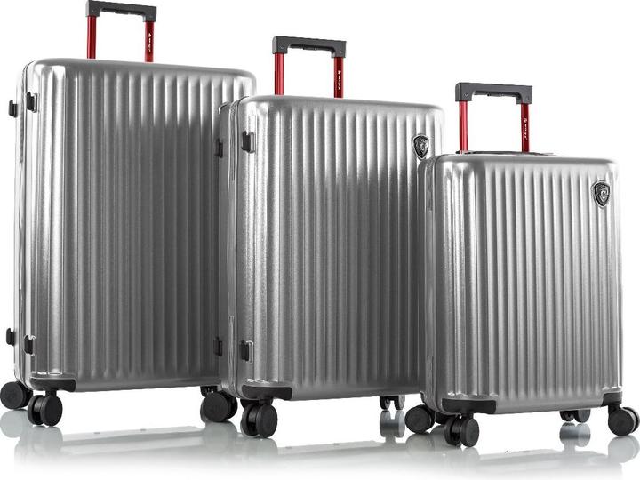 Heys Smart Luggage - Hartschalenkoffer 3er Set (Handgepäck (bis 50l), M (50 - 90l), XL (ab 115l))