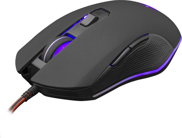 Actual product image White Shark Gaming keyboard with mouse and headphones Comanche 3, With backlight, US layout (US, Cable)