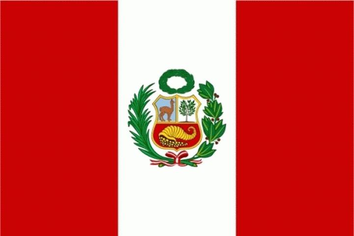 Produktbild trends4cents XXL Flagge Peru 250 x 150 cm
