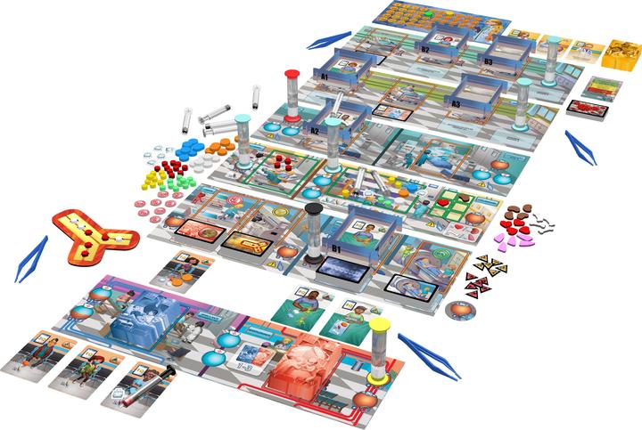 Produktbild Pegasus 51231G - Clinic Rush - Brettspiel, für 1-4 Spieler ab 10 Jahren (DE-Ausgabe) (Deutsch)