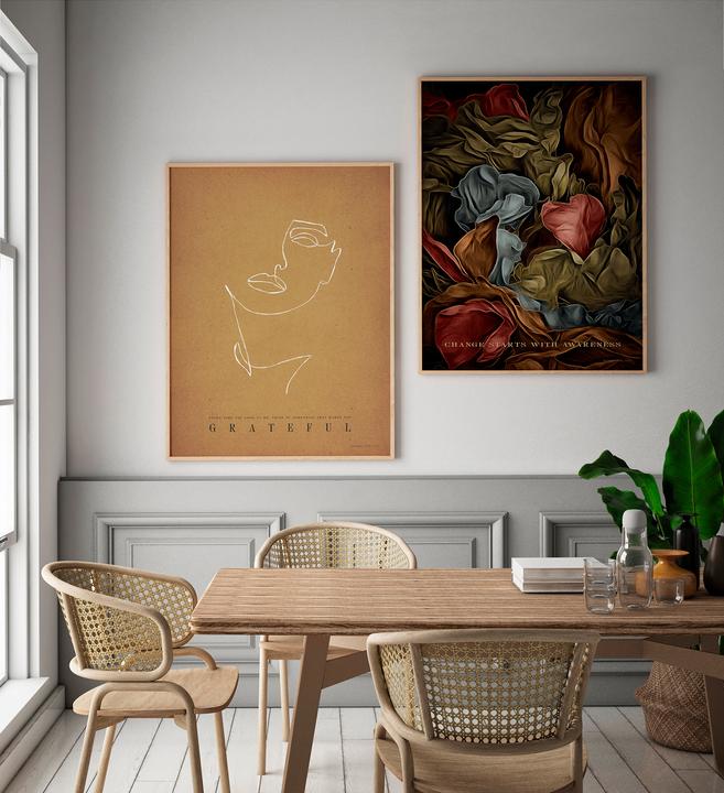 Actual product image ChiCura Compassion Poster (21 x 29.7 cm)