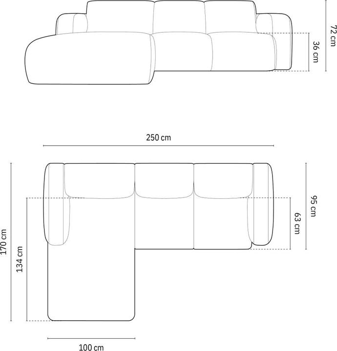 Produktbild Micadoni Molino (Ecksofa)