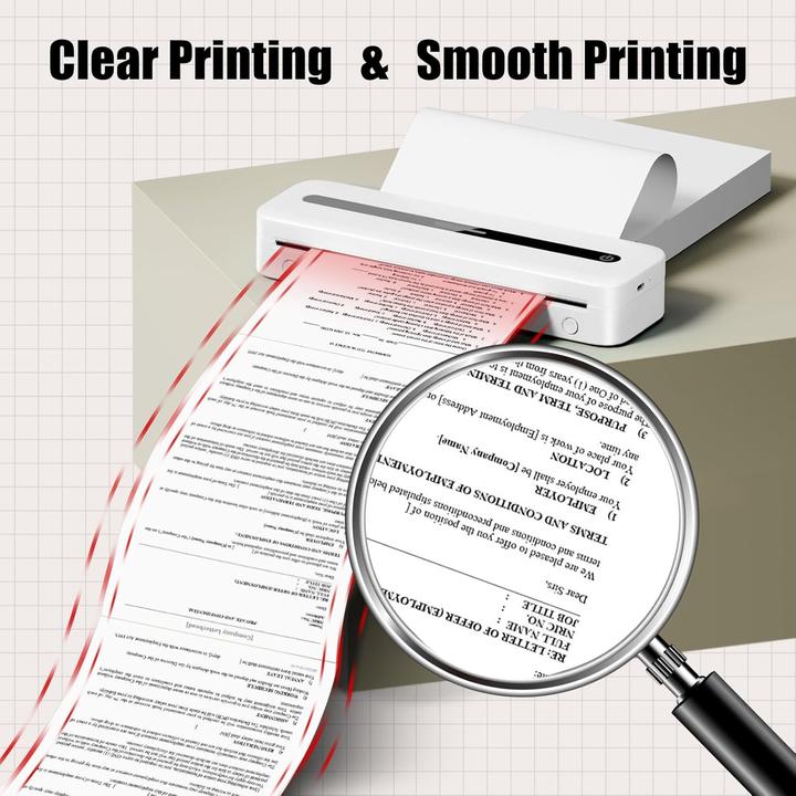 Image du produit Phomemo Papier thermique A4 pour imprimante M08F