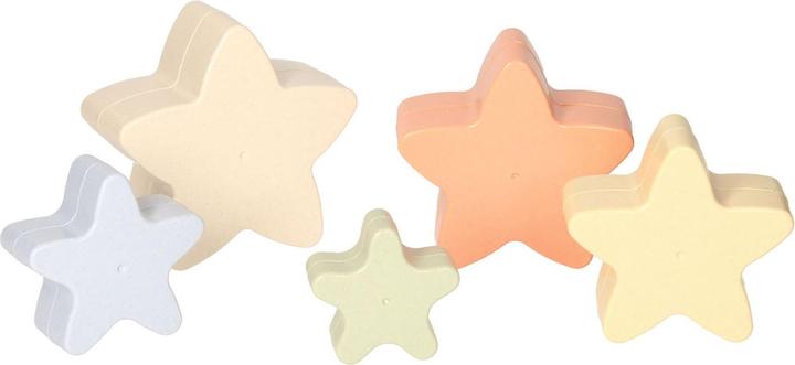 Produktbild Kleinkind-Stapelturm Stern Pastell, 5 Stk.
