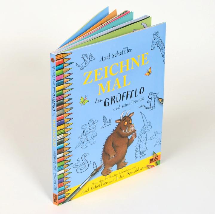Produktbild Zeichne mal den Grüffelo und seine Freunde (Deutsch, Axel Scheffler, 2024)