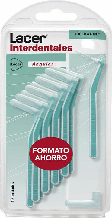 Actual product image Lacer Lacera c Interdental Extra Fine Angular 10 U (10 x)