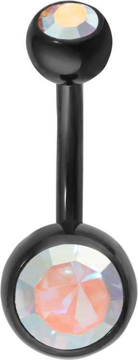 Image du produit Bijouteria Piercing nombril (Titane, Cristallin, Revêtement PVD)