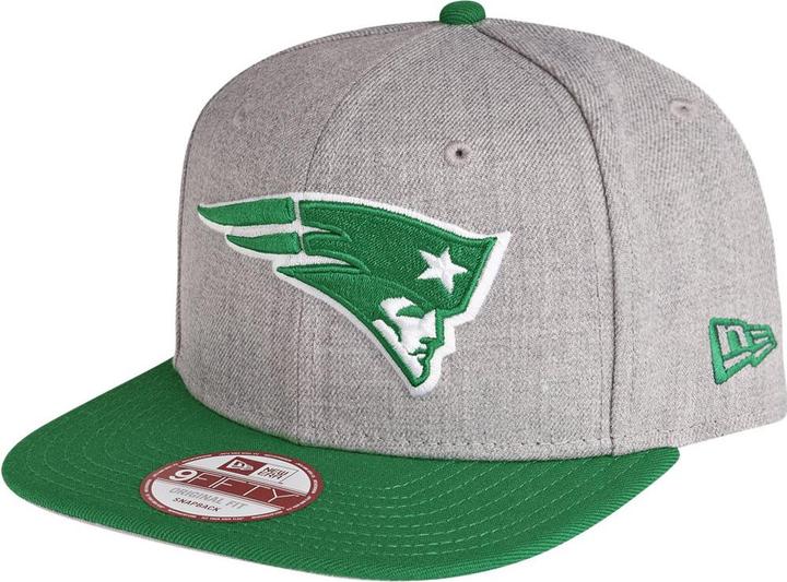 New Era Snapback Cap - New England Patriots Grau / Celtic