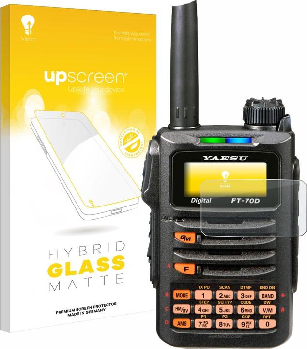 Produktbild upscreen Schutzglas Schutzfolie Glas Folie Displayschutz matt
