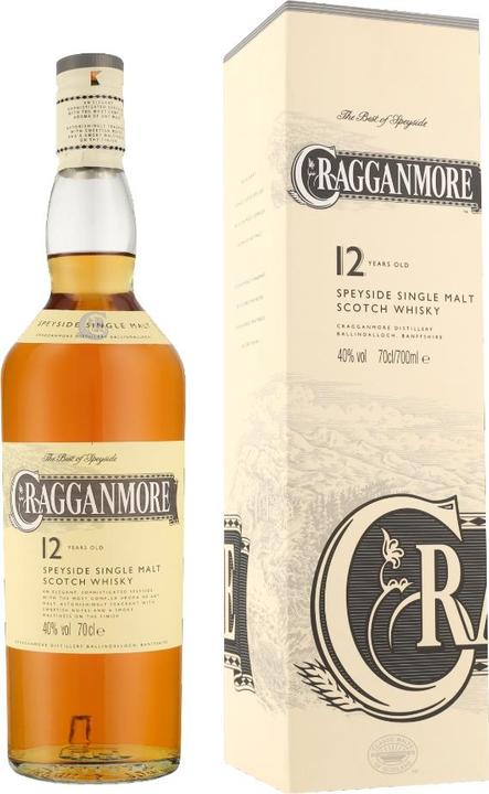 Produktbild Cragganmore 12 Years (Single Malt, Scotch Whisky, 1 x 70 cl)