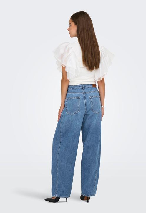 Immagine prodotto Only ONLHORSESHOE Mittlere Taille Barrel Fit Jeans Jeans mit weitem Bein (W31/L32)