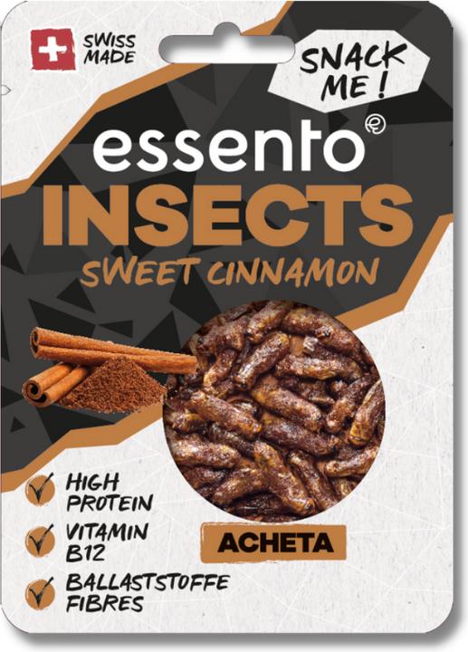 Produktbild Essento Insect Snack – Sweet Cinnamon (15 g)