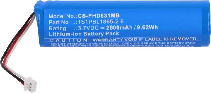 Immagine prodotto AccuCell Batteria ricaricabile Philips Avent SCD833, SCD835, SCD843, SCD845, 1S1PBL1865-2.6