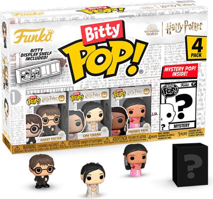 Produktbild Funko Harry Potter und der Feuerkelch Bitty POP! Vinyl Figuren 4er-Pack Harry 2,5 cm