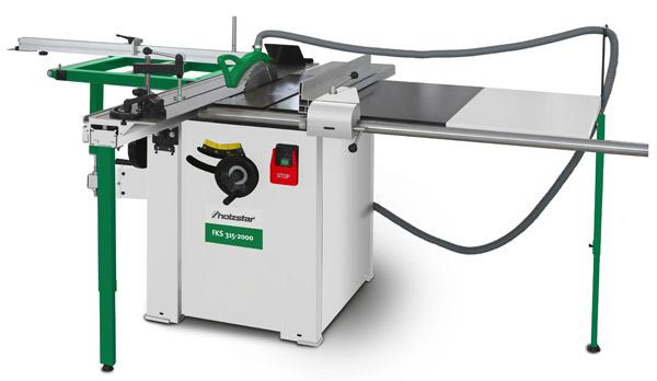 Produktbild Holzstar FKS315-2000 E FormatkreissÃ¤ge 400V mit Vorritzeinrichtung BesÃ¤umlÃ¤nge 2.000mm