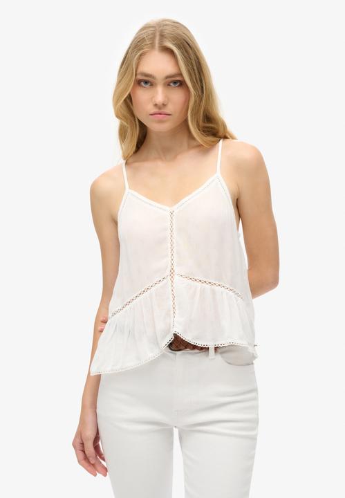 Actual product image Superdry Ladder Trim Cami Top (16)